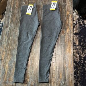 NWT Matty M Charcoal Leggings 2 Pairs